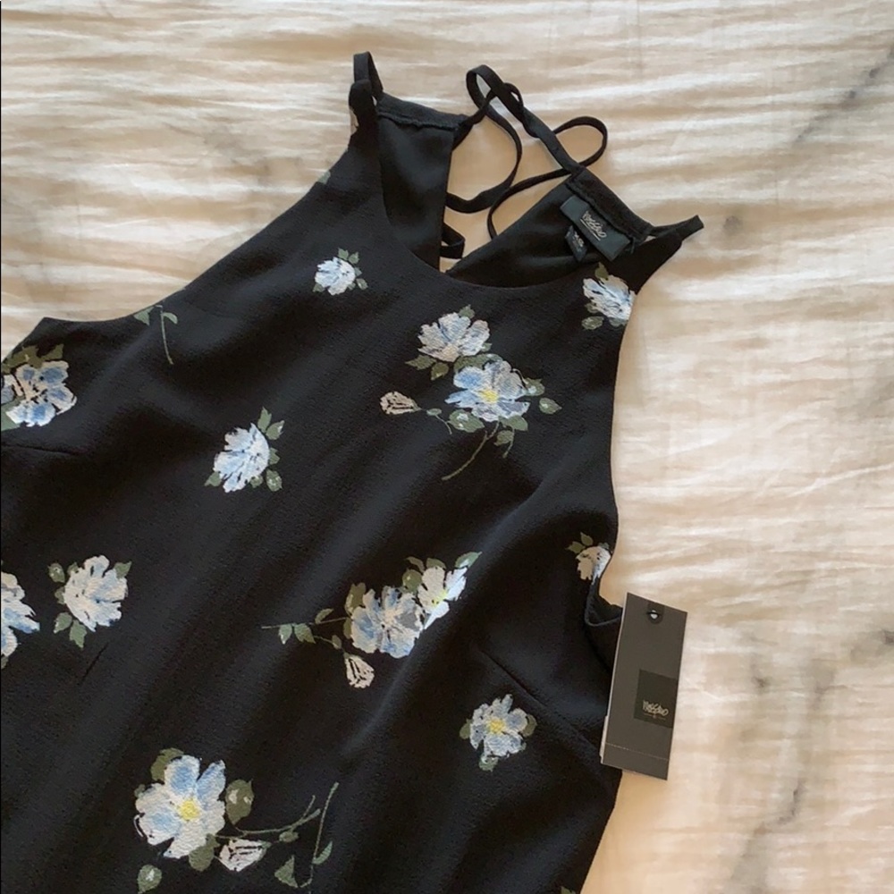 FLORAL HI LO DRESS